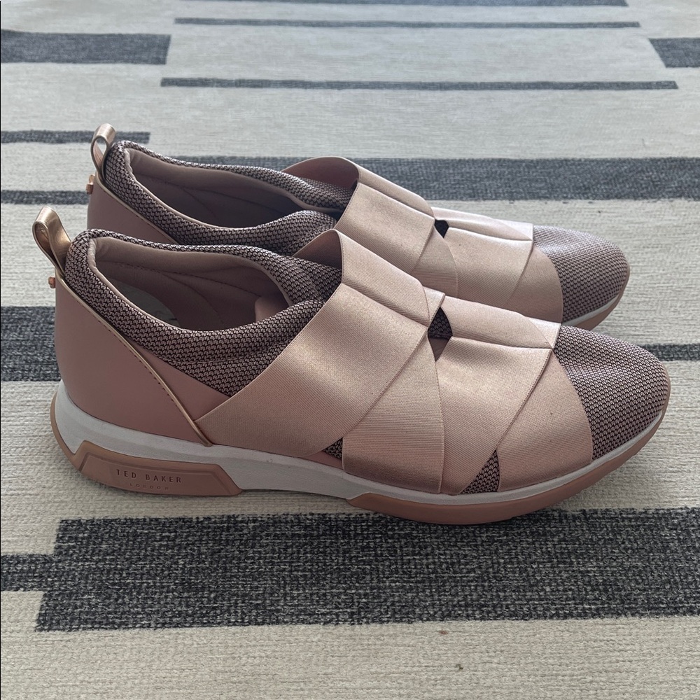 Ted Baker Women's Blush Cross-Strap Sneakers